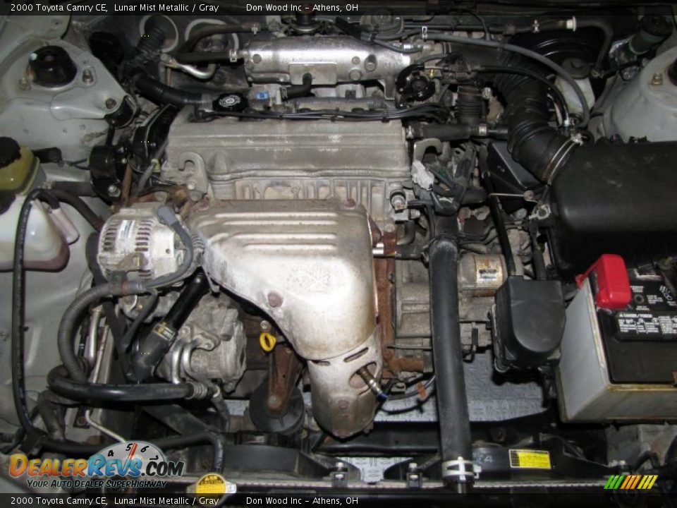 2000 Toyota Camry CE Lunar Mist Metallic / Gray Photo #21