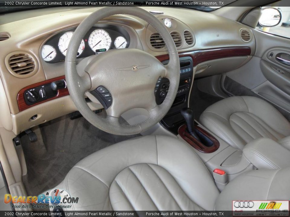 Sandstone Interior - 2002 Chrysler Concorde Limited Photo #11