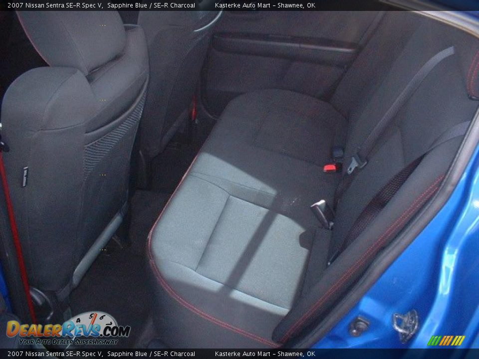 SE-R Charcoal Interior - 2007 Nissan Sentra SE-R Spec V Photo #9