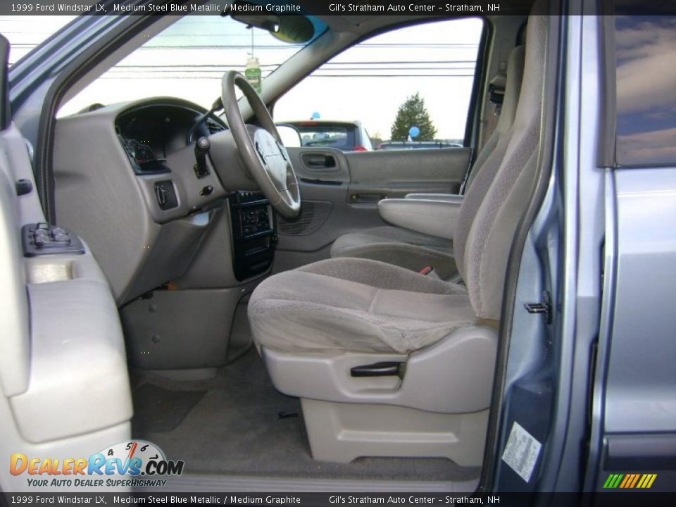 Medium Graphite Interior - 1999 Ford Windstar LX Photo #10