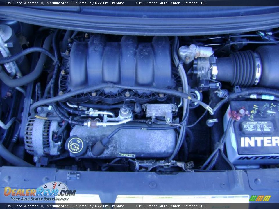 1999 Ford Windstar LX 3.8 Liter OHV 12-Valve V6 Engine Photo #17