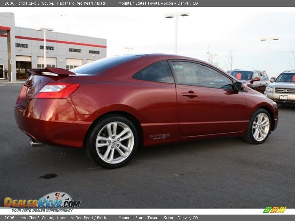 Black 2006 honda civic si coupe #3