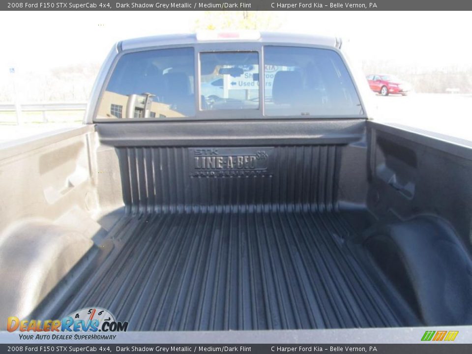 2008 Ford F150 STX SuperCab 4x4 Dark Shadow Grey Metallic / Medium/Dark Flint Photo #10