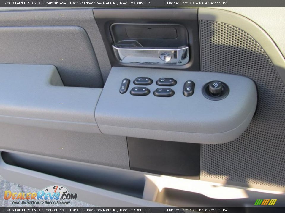 2008 Ford F150 STX SuperCab 4x4 Dark Shadow Grey Metallic / Medium/Dark Flint Photo #18