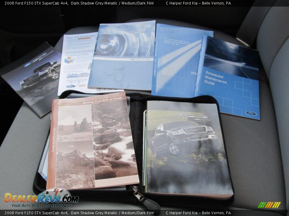 2008 Ford F150 STX SuperCab 4x4 Dark Shadow Grey Metallic / Medium/Dark Flint Photo #23