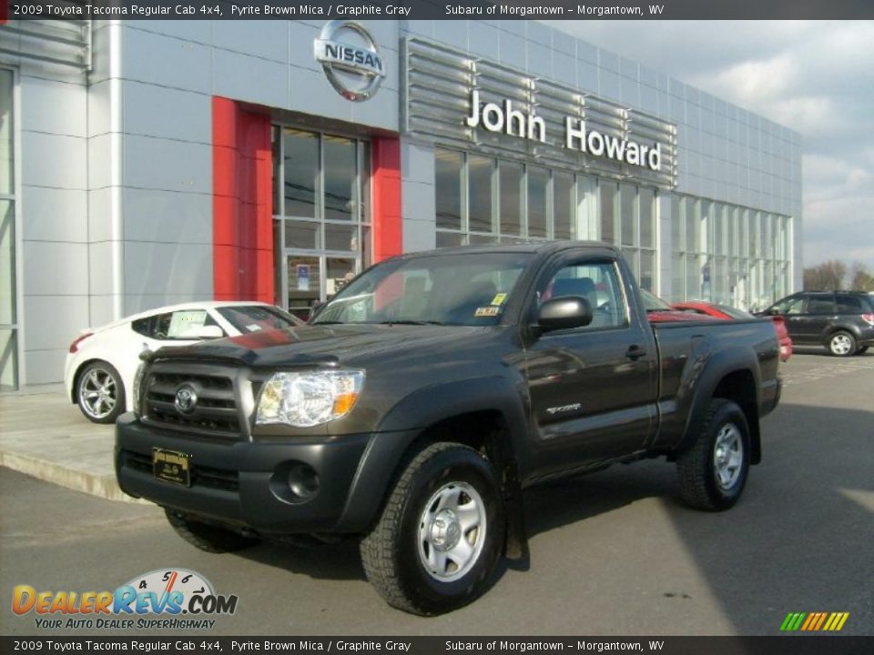 2009 Toyota Tacoma Regular Cab 4x4 Pyrite Brown Mica / Graphite Gray Photo #1