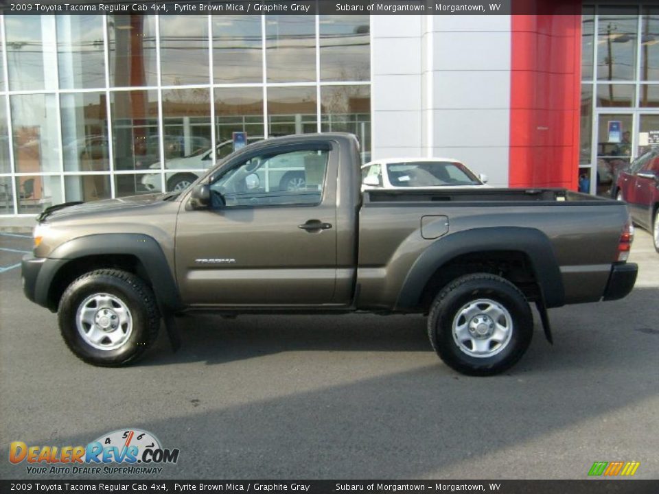 Pyrite Brown Mica 2009 Toyota Tacoma Regular Cab 4x4 Photo #2