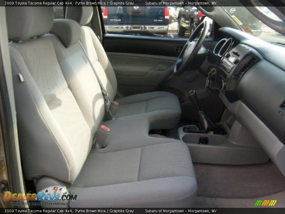 2009 Toyota Tacoma Regular Cab 4x4 Pyrite Brown Mica / Graphite Gray Photo #5