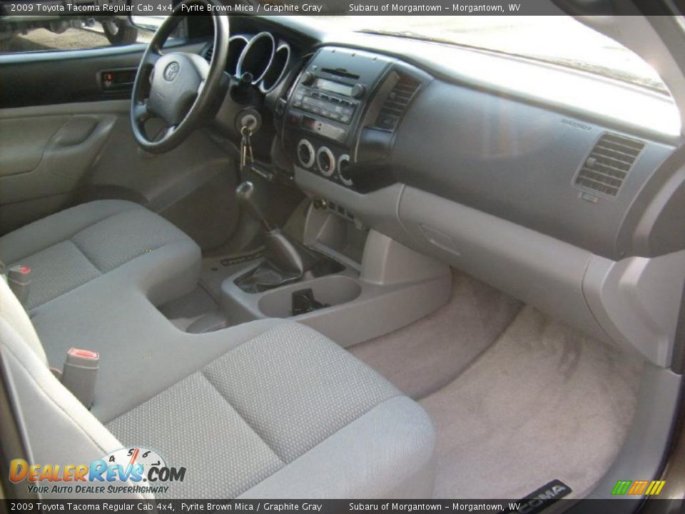 2009 Toyota Tacoma Regular Cab 4x4 Pyrite Brown Mica / Graphite Gray Photo #6