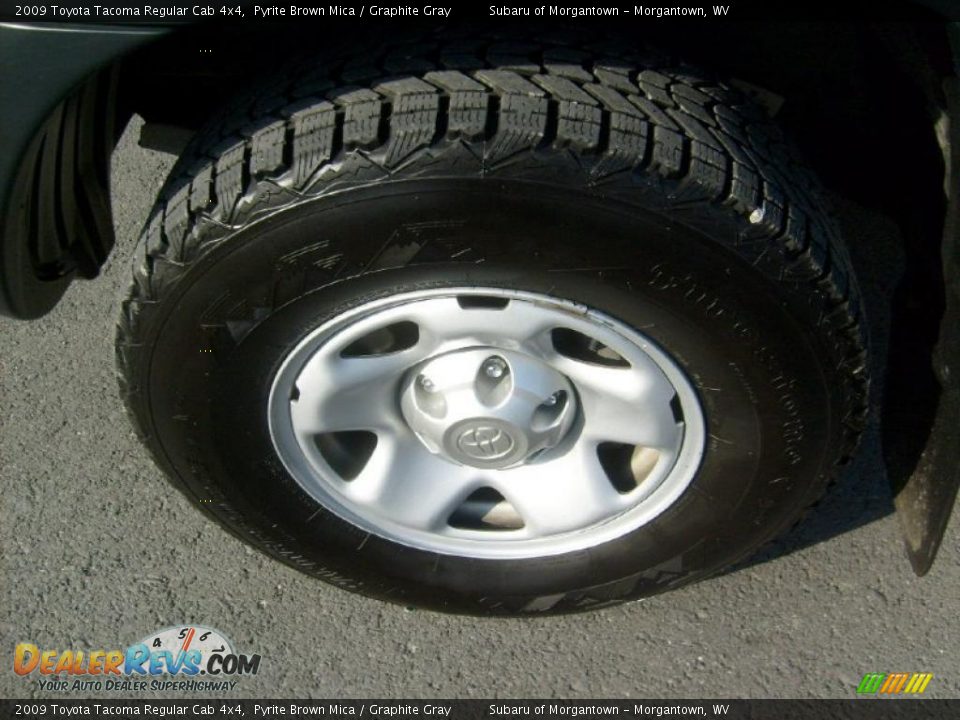 2009 Toyota Tacoma Regular Cab 4x4 Pyrite Brown Mica / Graphite Gray Photo #12
