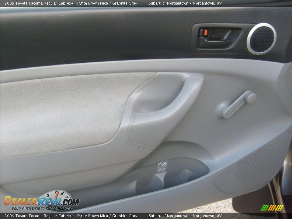 2009 Toyota Tacoma Regular Cab 4x4 Pyrite Brown Mica / Graphite Gray Photo #13
