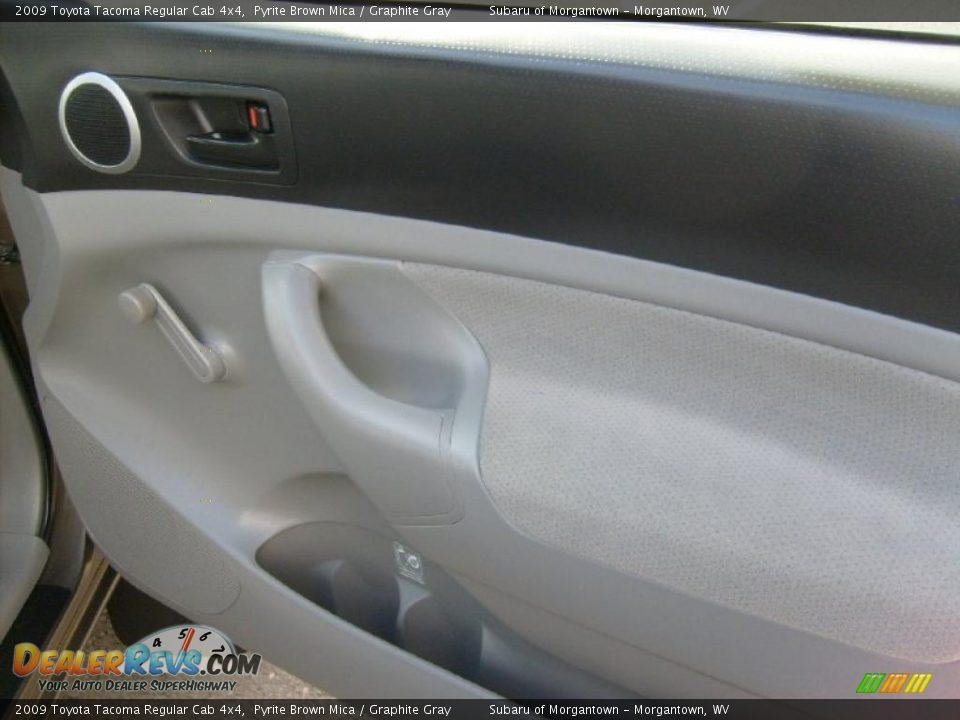 2009 Toyota Tacoma Regular Cab 4x4 Pyrite Brown Mica / Graphite Gray Photo #15