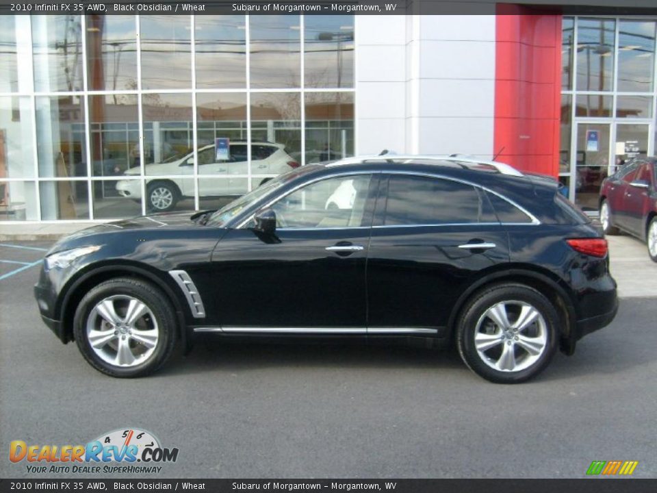 Black Obsidian 2010 Infiniti FX 35 AWD Photo #2