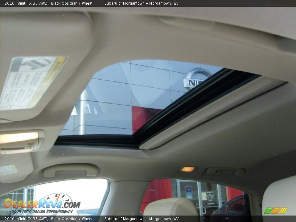 Sunroof of 2010 Infiniti FX 35 AWD Photo #4