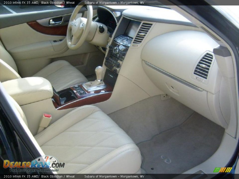 Wheat Interior - 2010 Infiniti FX 35 AWD Photo #6