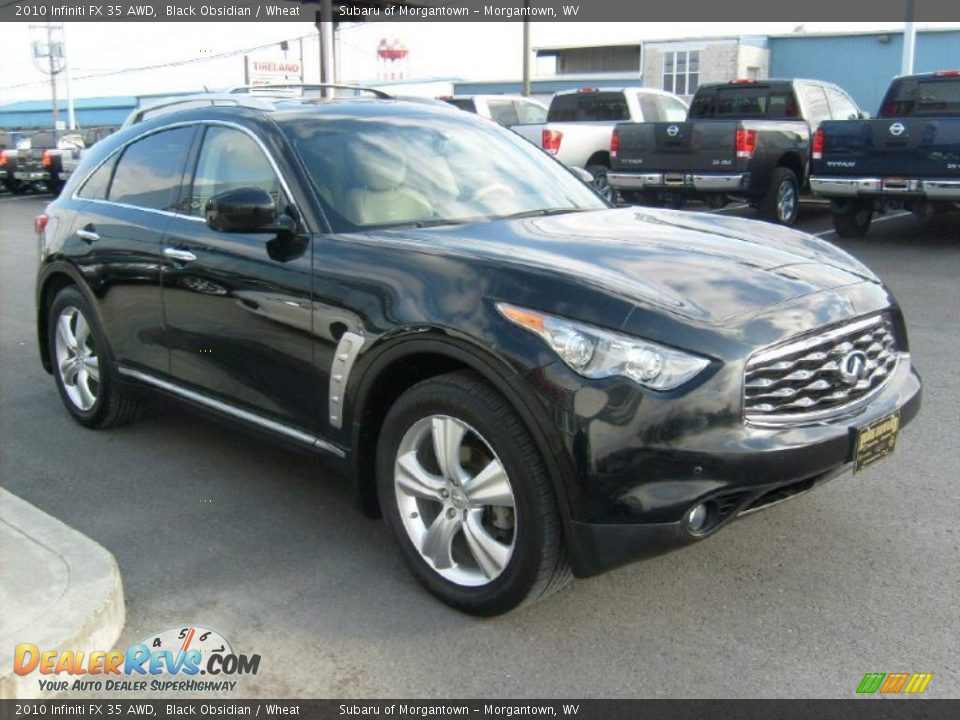 Black Obsidian 2010 Infiniti FX 35 AWD Photo #10