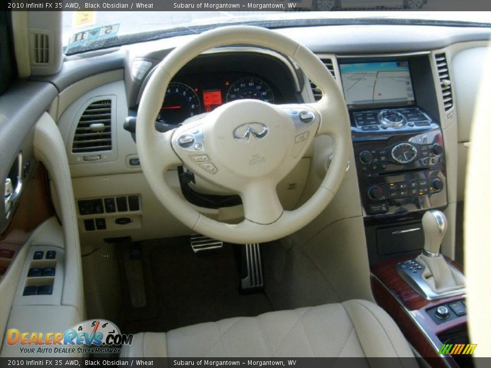 Dashboard of 2010 Infiniti FX 35 AWD Photo #15