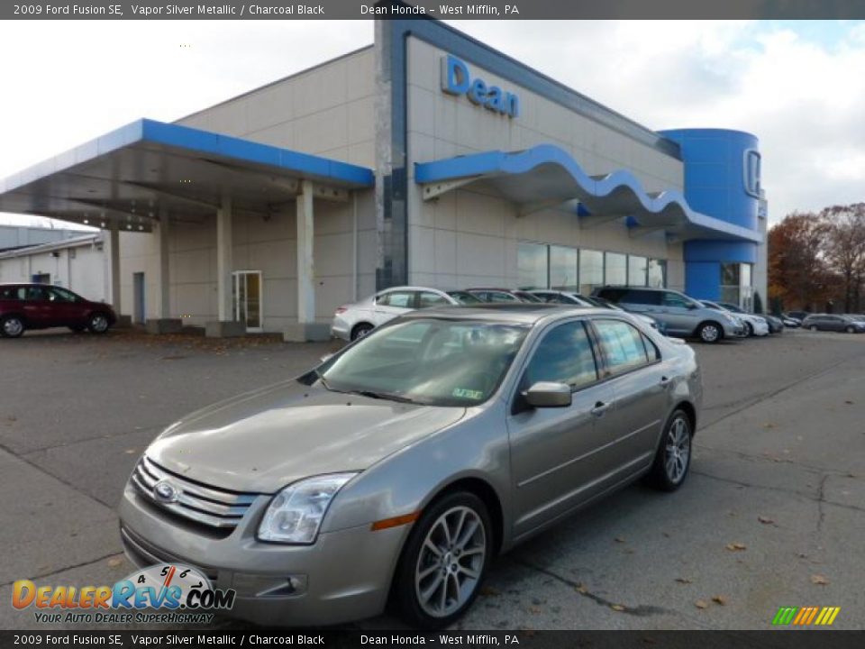 2009 Ford Fusion SE Vapor Silver Metallic / Charcoal Black Photo #1