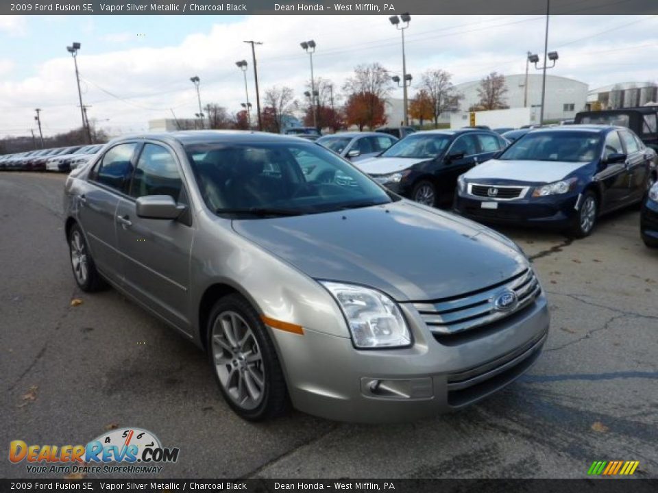 2009 Ford Fusion SE Vapor Silver Metallic / Charcoal Black Photo #5