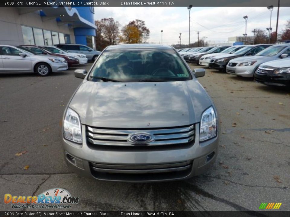 2009 Ford Fusion SE Vapor Silver Metallic / Charcoal Black Photo #6