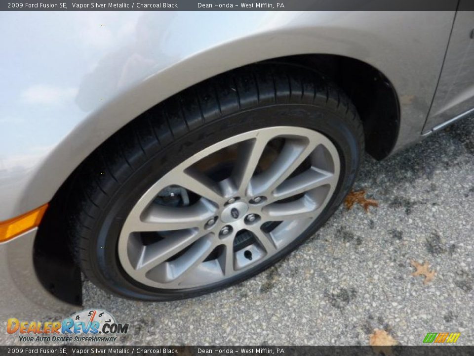 2009 Ford Fusion SE Vapor Silver Metallic / Charcoal Black Photo #7