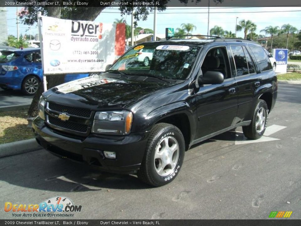 2009 Chevrolet TrailBlazer LT Black / Ebony Photo #1