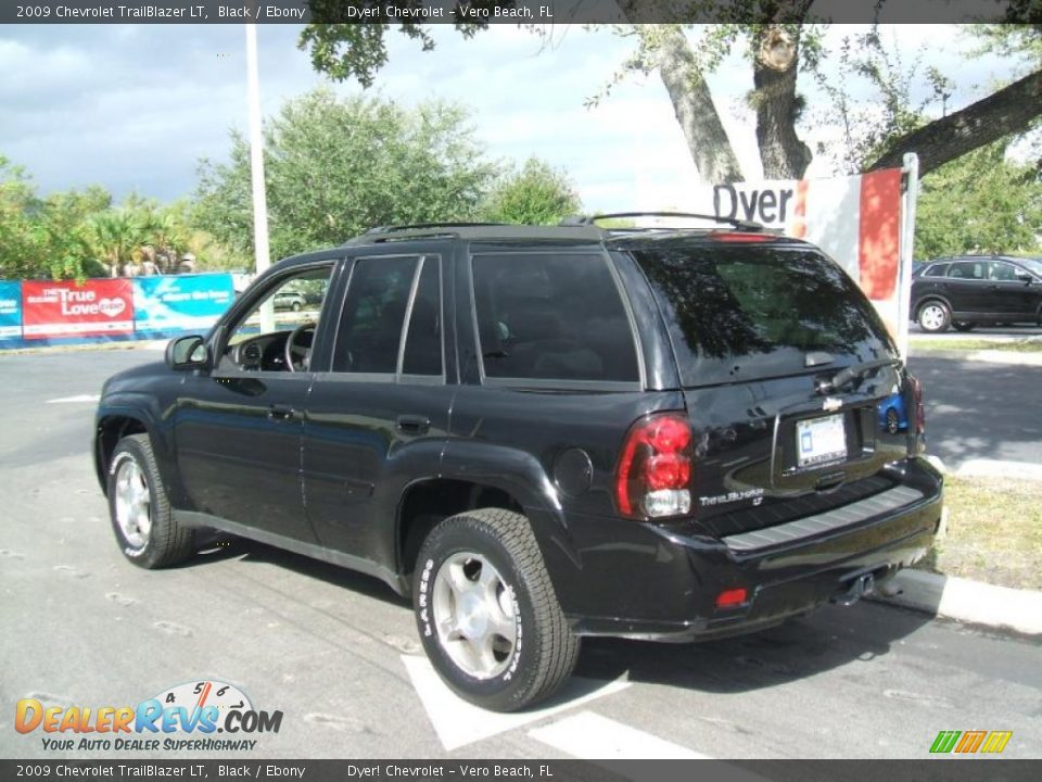 2009 Chevrolet TrailBlazer LT Black / Ebony Photo #4