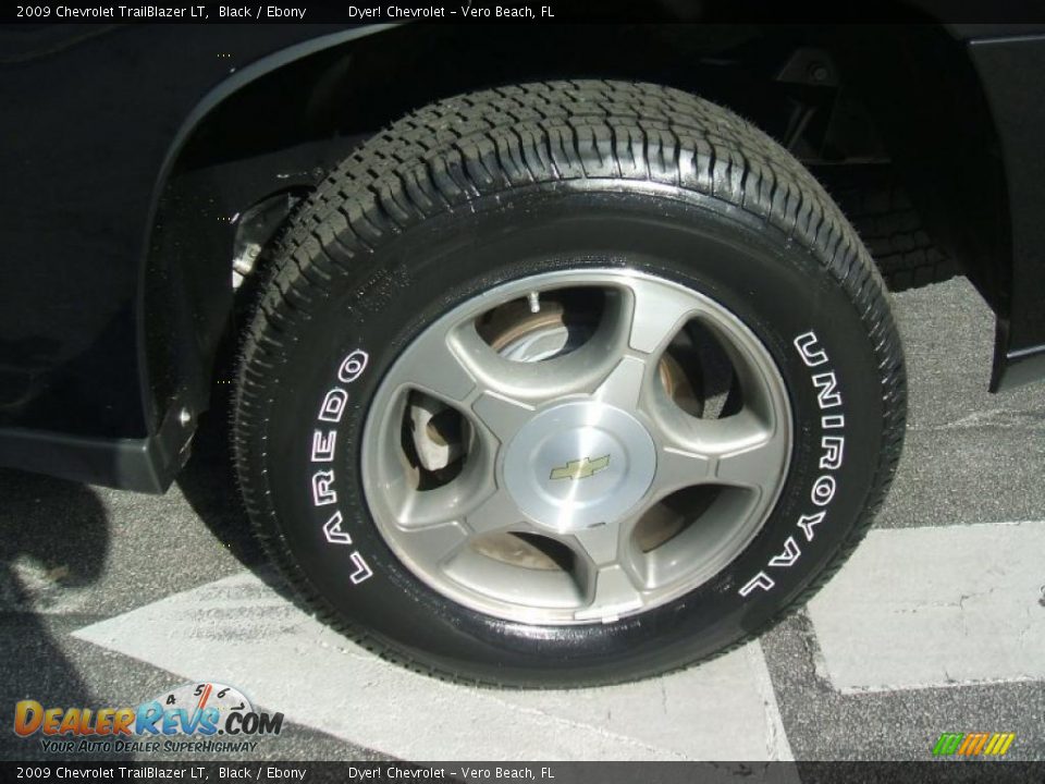 2009 Chevrolet TrailBlazer LT Black / Ebony Photo #8