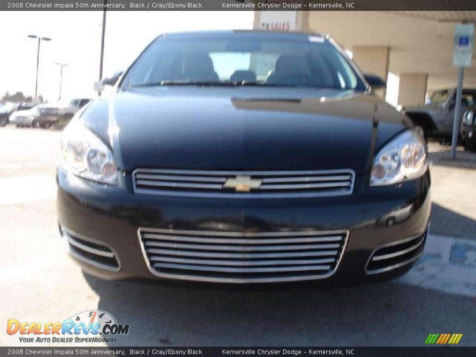 2008 Chevrolet Impala 50th Anniversary Black / Gray/Ebony Black Photo #8