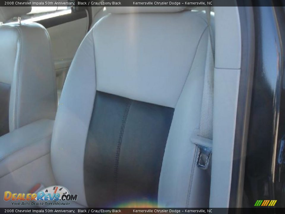 2008 Chevrolet Impala 50th Anniversary Black / Gray/Ebony Black Photo #9
