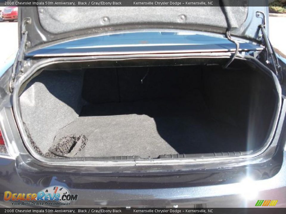 2008 Chevrolet Impala 50th Anniversary Black / Gray/Ebony Black Photo #14