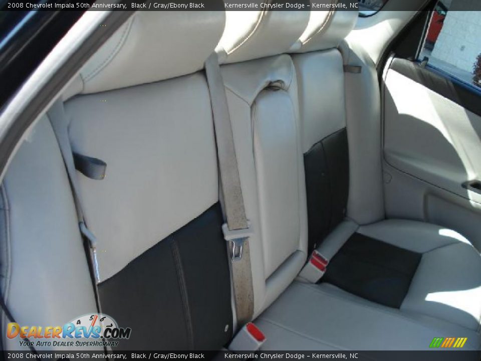 2008 Chevrolet Impala 50th Anniversary Black / Gray/Ebony Black Photo #15