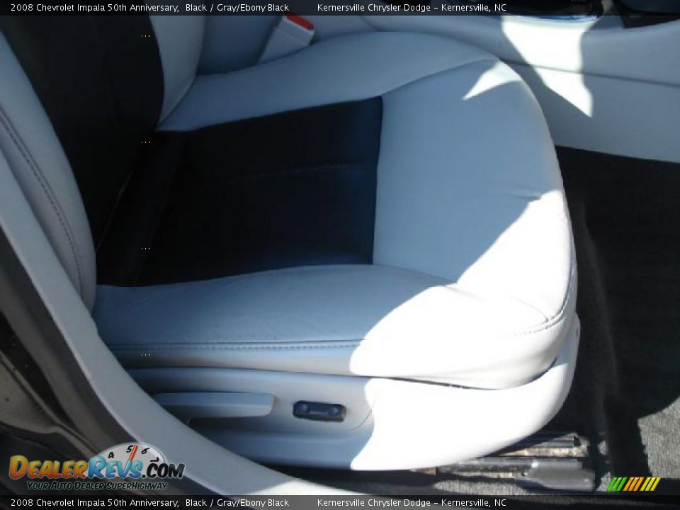 2008 Chevrolet Impala 50th Anniversary Black / Gray/Ebony Black Photo #18