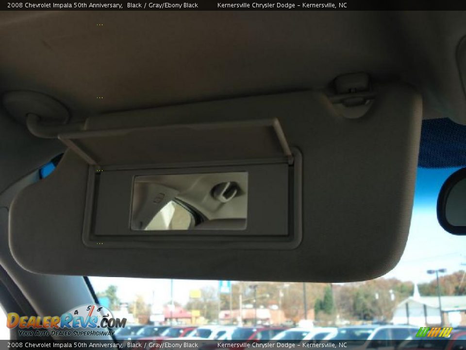 2008 Chevrolet Impala 50th Anniversary Black / Gray/Ebony Black Photo #20