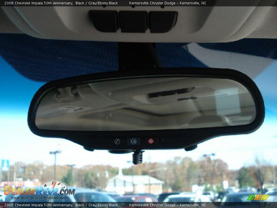 2008 Chevrolet Impala 50th Anniversary Black / Gray/Ebony Black Photo #21