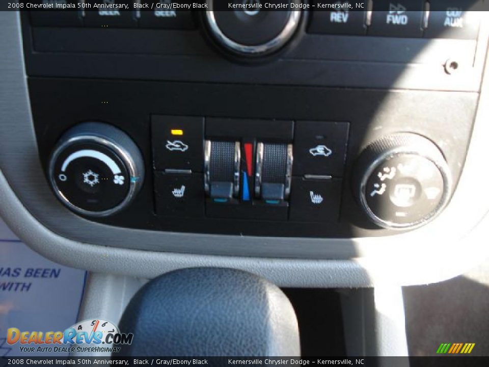 2008 Chevrolet Impala 50th Anniversary Black / Gray/Ebony Black Photo #23