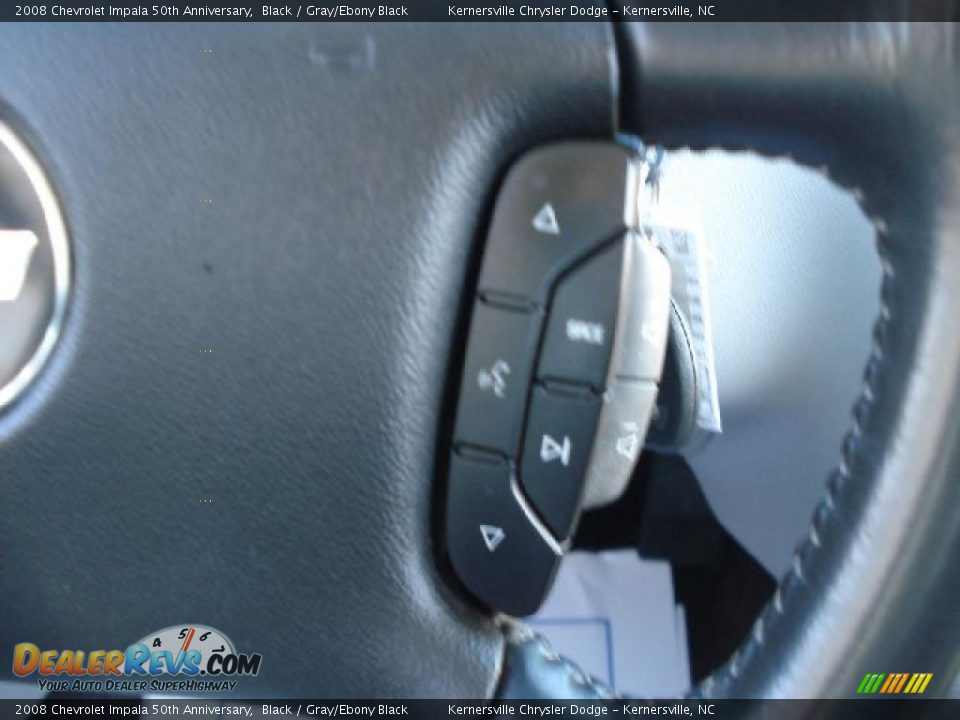 2008 Chevrolet Impala 50th Anniversary Black / Gray/Ebony Black Photo #27