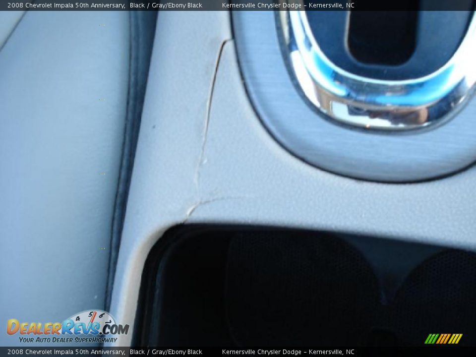 2008 Chevrolet Impala 50th Anniversary Black / Gray/Ebony Black Photo #30