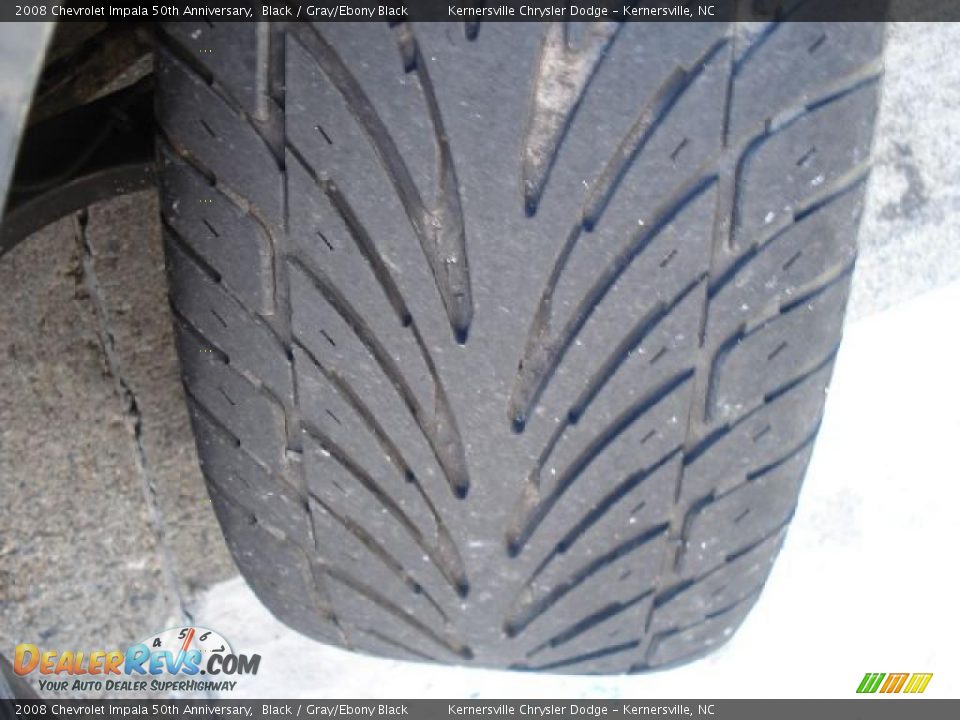 2008 Chevrolet Impala 50th Anniversary Black / Gray/Ebony Black Photo #32