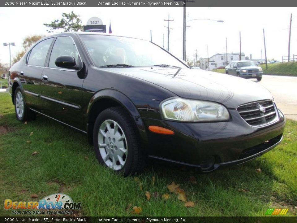 2000 Black nissan maxima #4