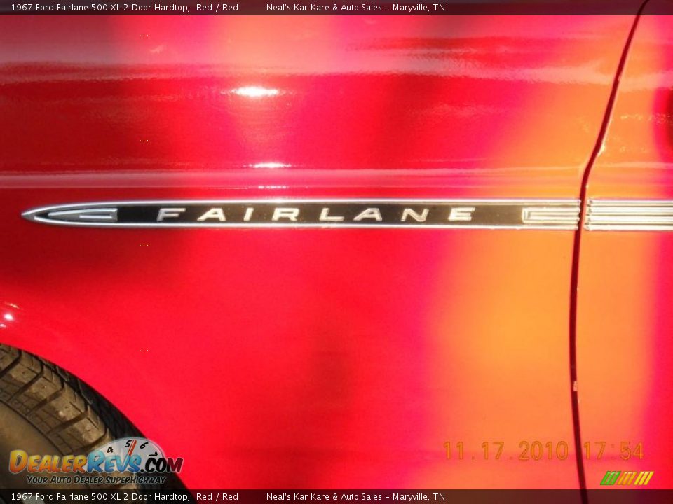 1967 Ford Fairlane 500 XL 2 Door Hardtop Logo Photo #7