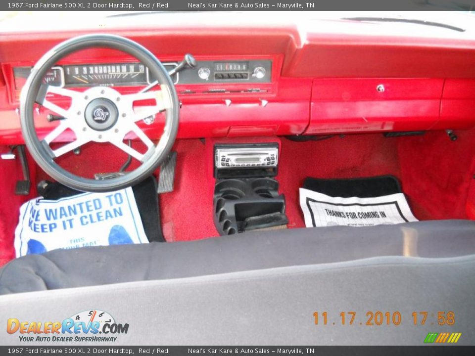 Dashboard of 1967 Ford Fairlane 500 XL 2 Door Hardtop Photo #20