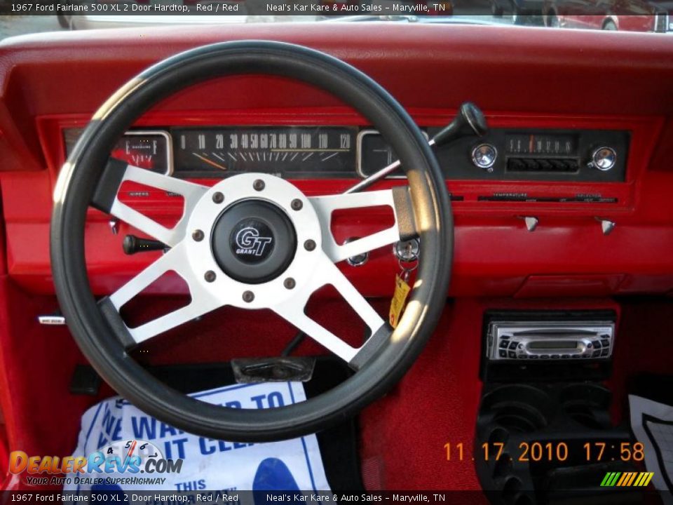 Dashboard of 1967 Ford Fairlane 500 XL 2 Door Hardtop Photo #21