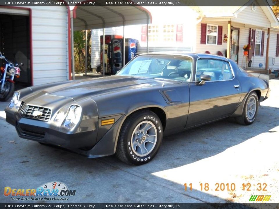 1981 Chevrolet Camaro Z28 Coupe Charcoal / Gray Photo #1