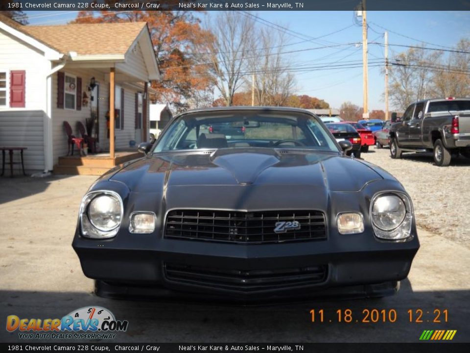 1981 Chevrolet Camaro Z28 Coupe Charcoal / Gray Photo #2