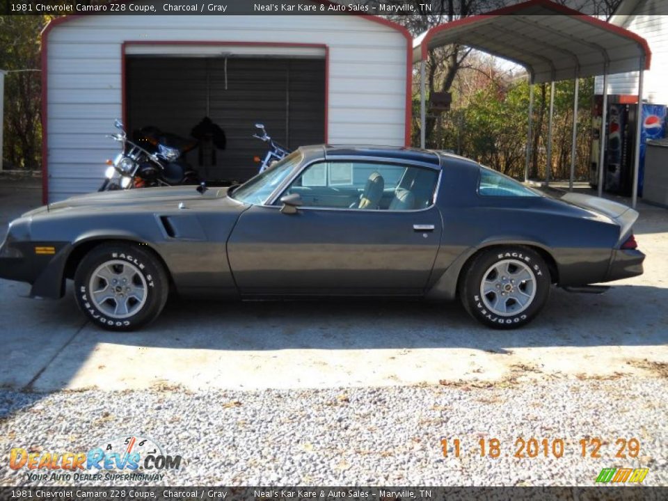 1981 Chevrolet Camaro Z28 Coupe Charcoal / Gray Photo #18