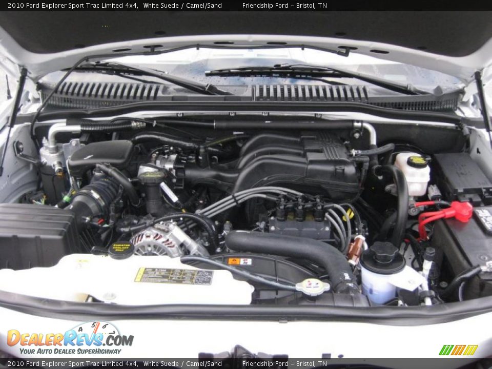 2010 Ford Explorer Sport Trac Limited 4x4 4.0 Liter SOHC 12-Valve V6 Engine Photo #10