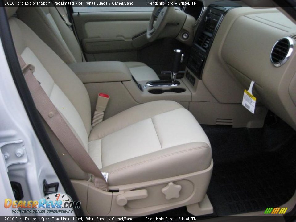 Camel/Sand Interior - 2010 Ford Explorer Sport Trac Limited 4x4 Photo #19