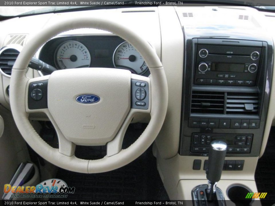 Dashboard of 2010 Ford Explorer Sport Trac Limited 4x4 Photo #25