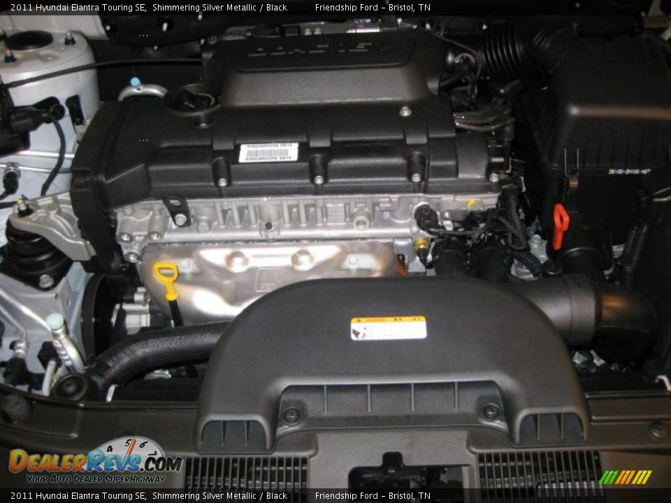 2011 Hyundai Elantra Touring SE 2.0 Liter DOHC 16-Valve CVVT 4 Cylinder Engine Photo #10